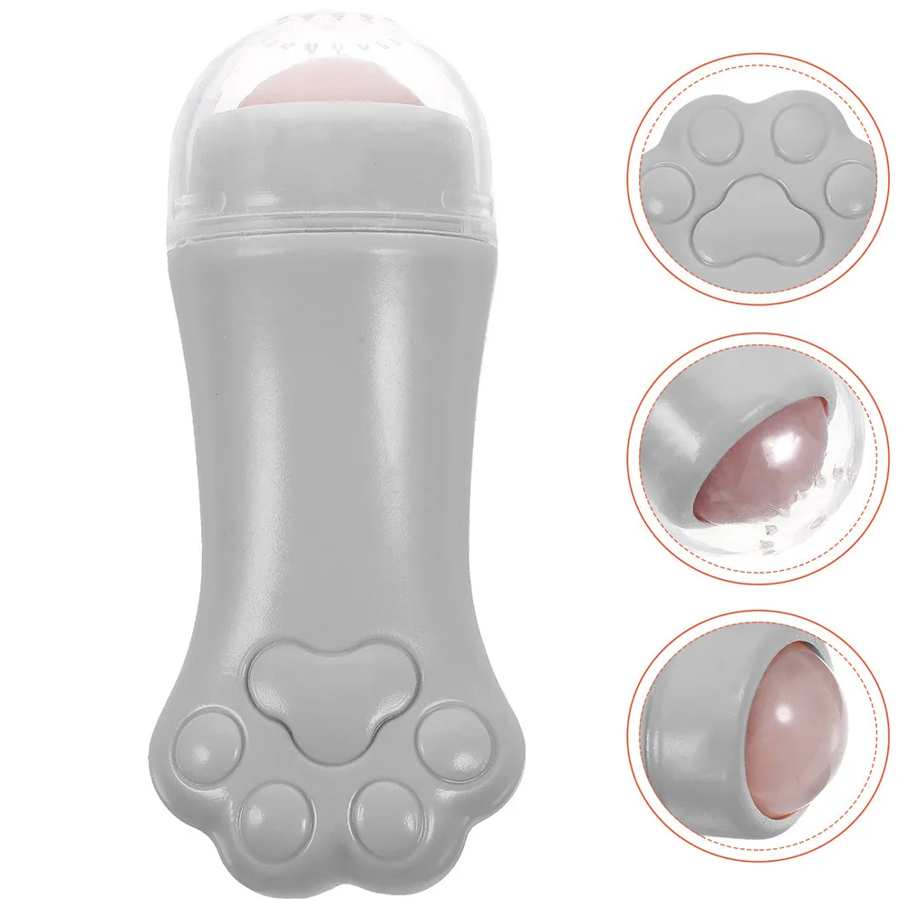 

Набор из 2 очаровательных массажных роликов для лица в форме кошачьих лапок для женщин, инструменты для массажа лица, улучшающие эластичность кожи, портативные ролики для ежедневного использования