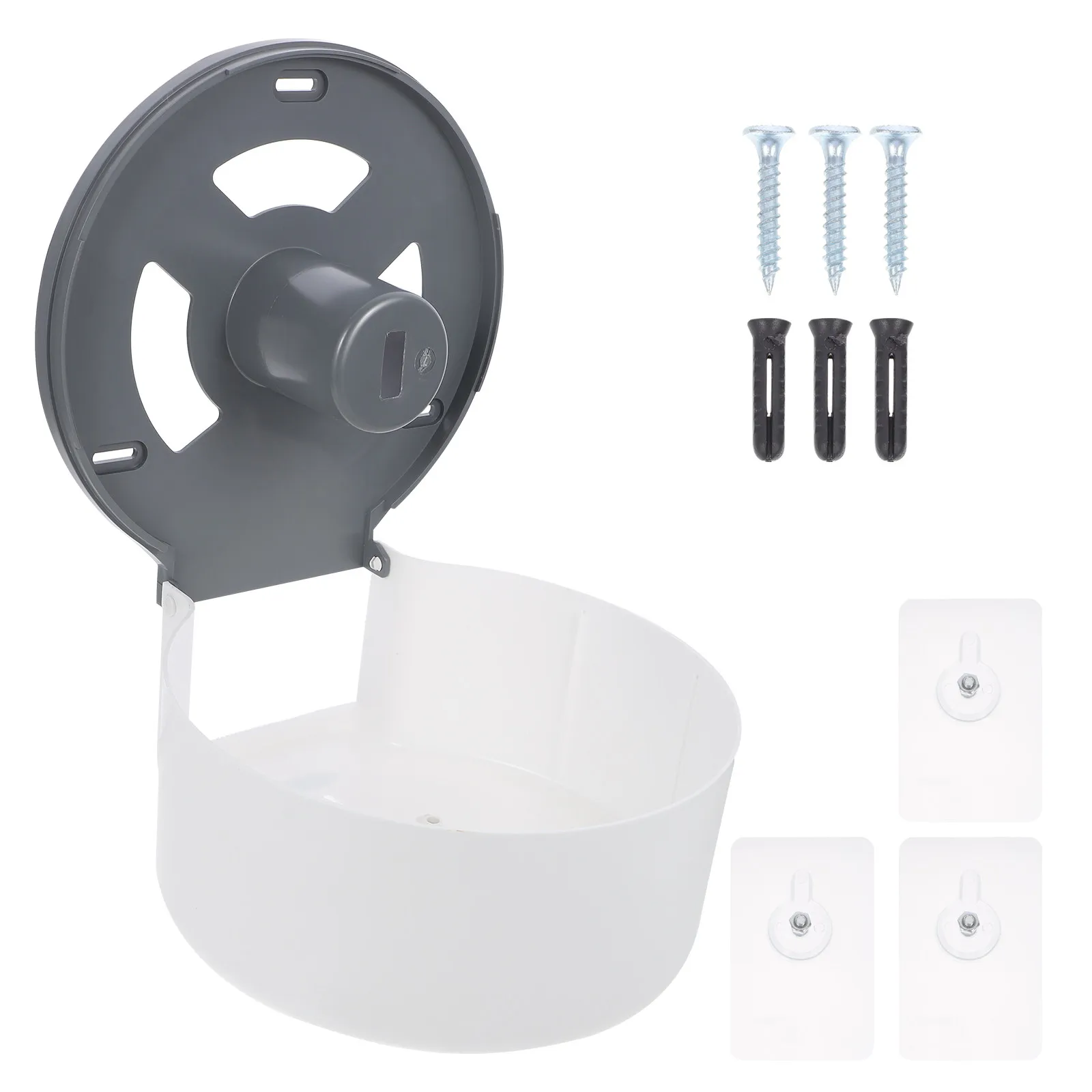 Toilet Paper Dispenser Paper Roll Box Practical Toilet Tissue Holder for Bathroom Hotel Restaurant Use Tissue Holder Box