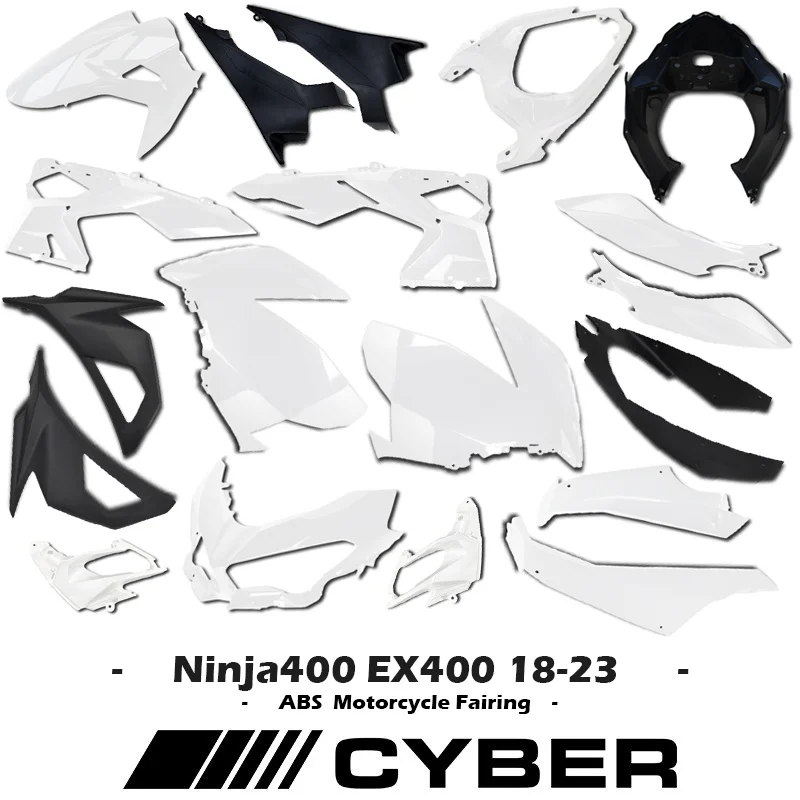 For Kawasaki Ninja 400 EX400 18 19 20 21 22 23 24 New Motorcycle Fairing Shell Ninja400 Full Vehicle ABS Body Shell