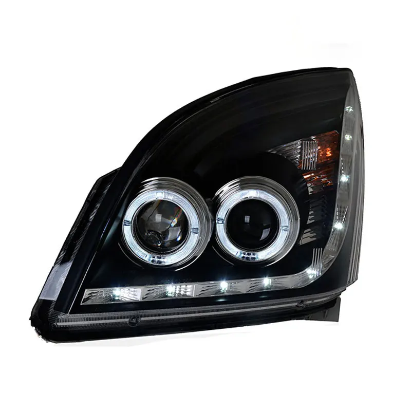 Car Lights For Toyota Prado FJ120 LED Headlight Projector Lens 2003-2009 Front Drl Signal Automotive Accessories