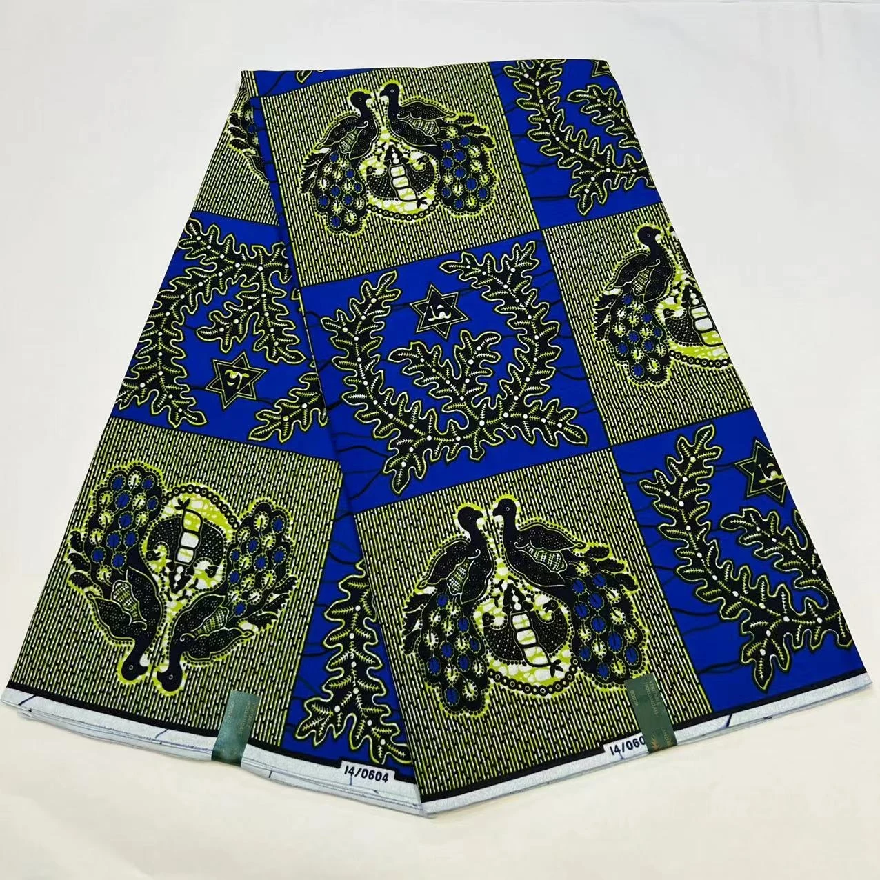 Original High Quality African Wax Fabric Guaranteed Veritable Real Ankara Wax Fabric 100% Cotton Soft Gana Printed Wax Fabrics