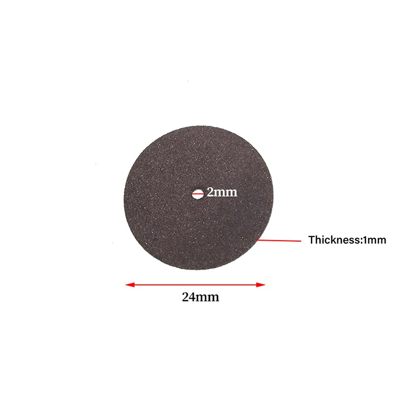 36pcs 24mm Fiberglass Reinforced Mini Drill Cutting Disc Cut Off Wheel Dremel Accessories Abrasive Tools for Rotary Tool