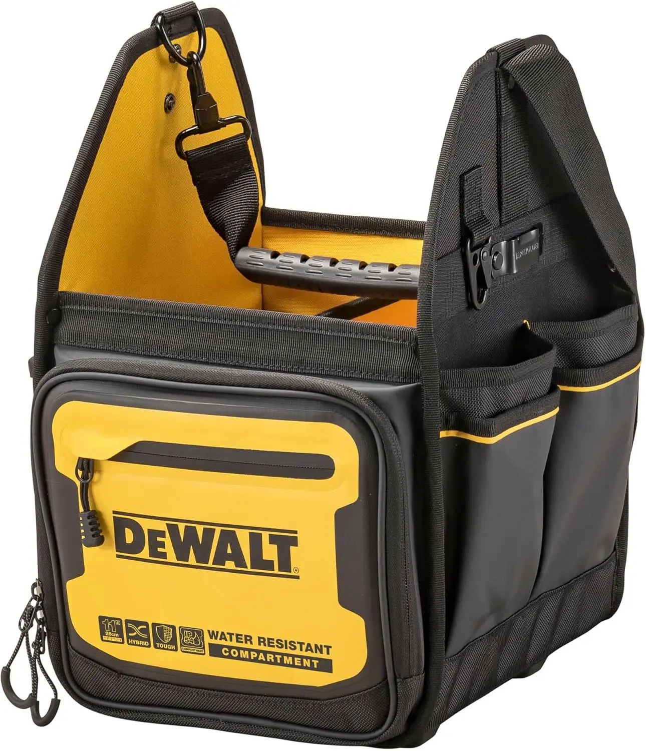 DEWALT Tool Bag, Electrician Tote, Tool Storage and Organization, Durable and Water Resistant, 11 Inch (DWST560105)