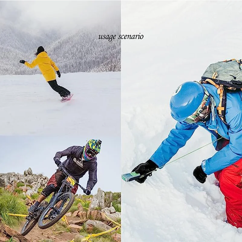 BISON-Guantes Térmicos de mezclilla para hombre, manoplas de piel de oveja 100% de cuero genuino para pantalla táctil, a prueba de viento, cálidos,