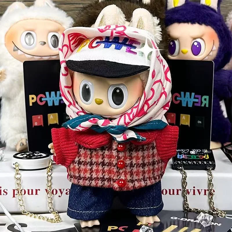 

For Labubu Doll Clothes 15-17cm Doll Clothing Suit Gd Same Style Set Diy Accessories Clothes Toy Gift For Girl Kid Friends Ropa