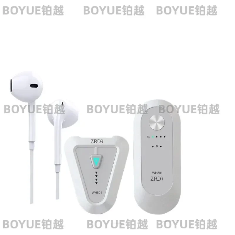 Wireless Fanny Pack Earphones Live Sound Card Outdoor Singing Headset Monitor Earplugs Portable Audio Device for Performers