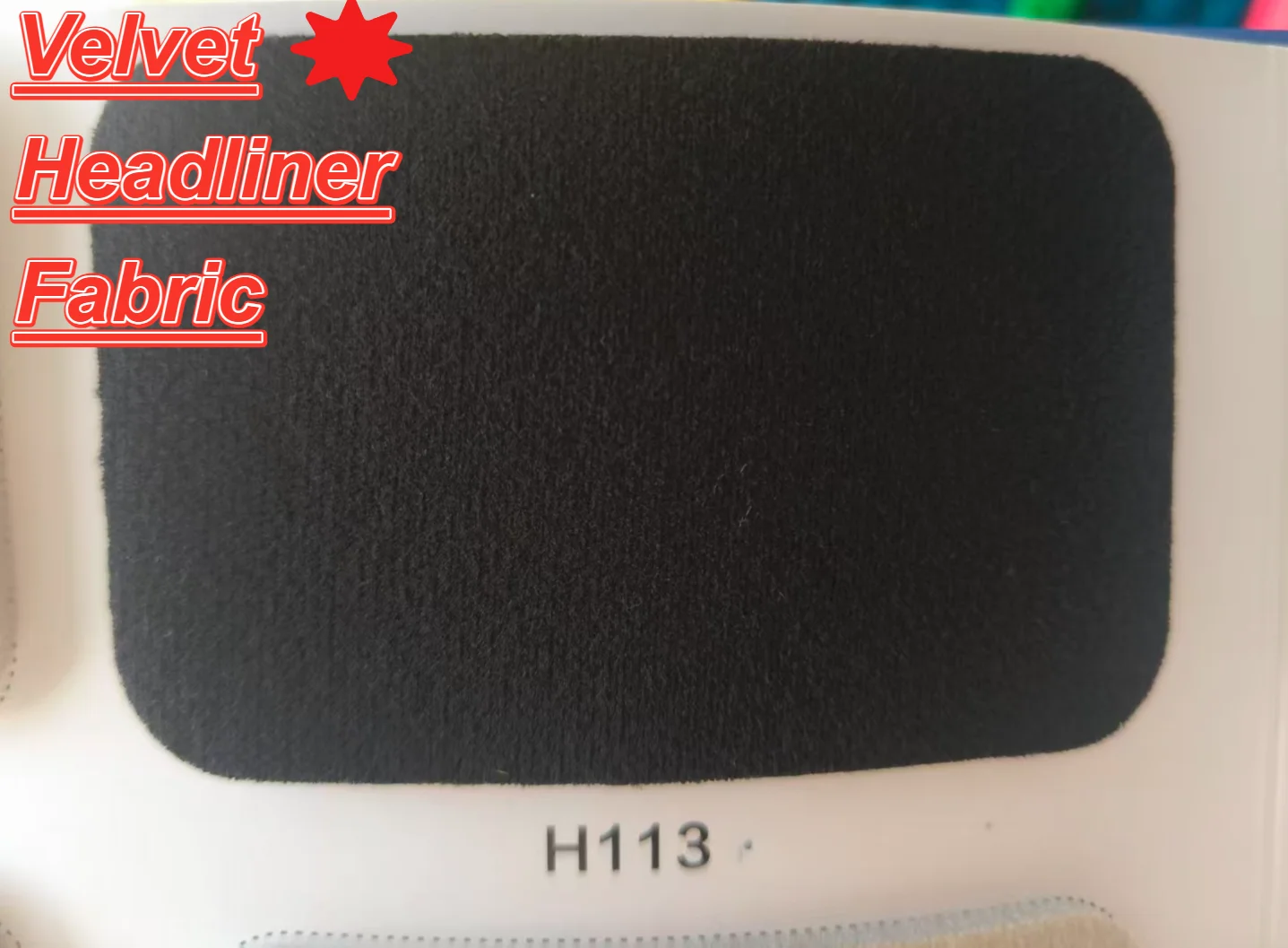 Velvet Headliner Fabric Foam Backed for Car Truck Interior Trim Protect Aging Broken Faded DIY Replacement Car Roof Velvet Cloth