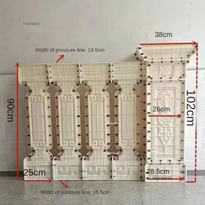 

Европейские формы для ограждения, китайская римская колонна, полный набор, модель, литой цементный забор, домашний сад, вилла, балкон, перила, форма L