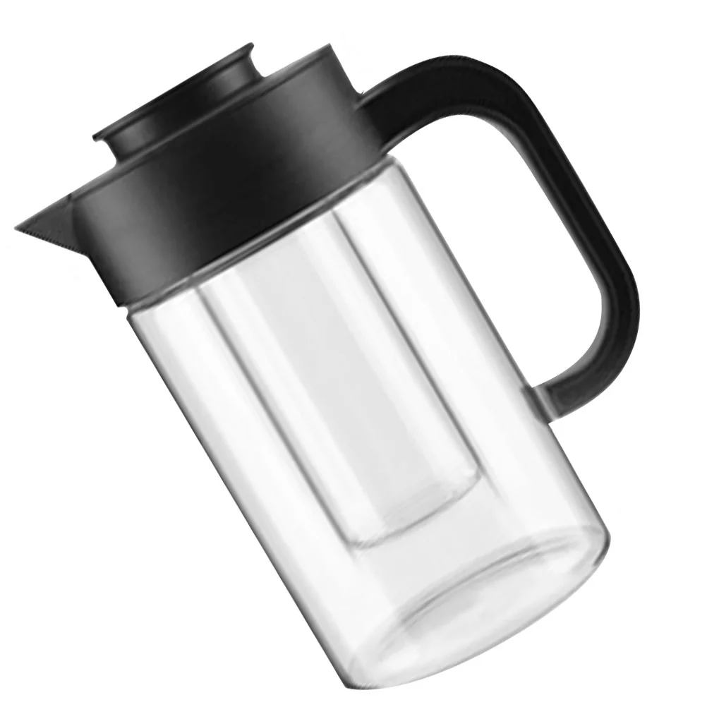 

Cold Kettle Handmade Glass Water Pitcher Cold Drink Tea Pot Multi Purpose Large Water Jug Transparent Carafe Glass Pitcher