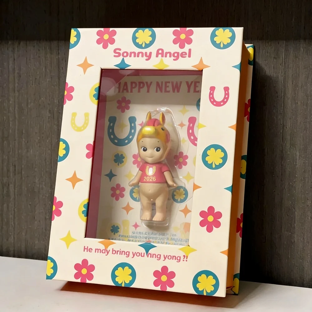 

Оригинальные фигурки Sonny Angel 2026 Horse New Year Card, абсолютно новые и не вскрывались
