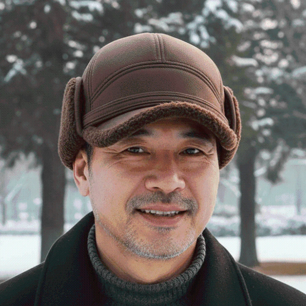 Thickened Winter Baseball Cap Insulated Ear Protection Fleece Lined Cap Comfortable Breathable Earflap Dad Hat Camping