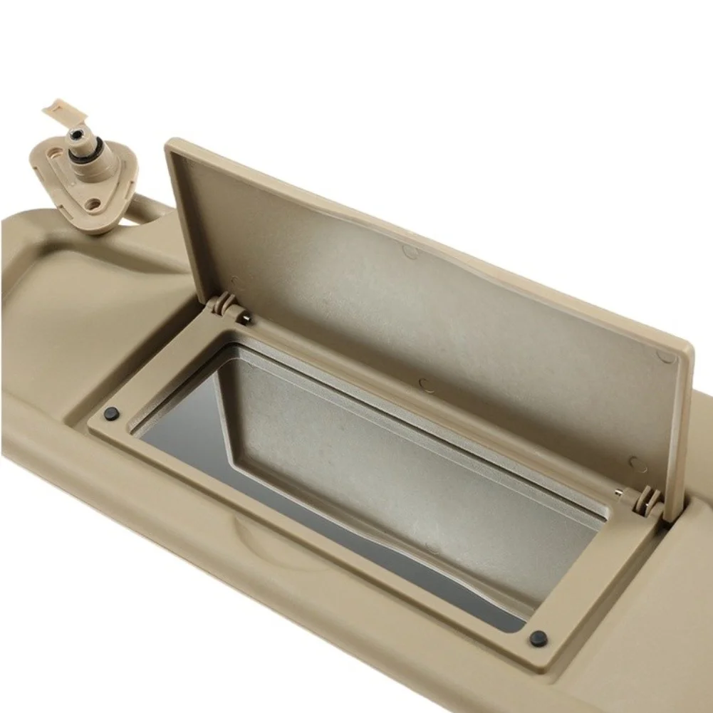 For Glare Reduction Sun Visor Assembly Interior Sun Shade As Shown In The Picture Plastic Construction Built-in Vanity Mirror