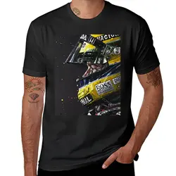 Ayrton-黒のエスニックプリントTシャツ,アートイラスト,速乾性,新品