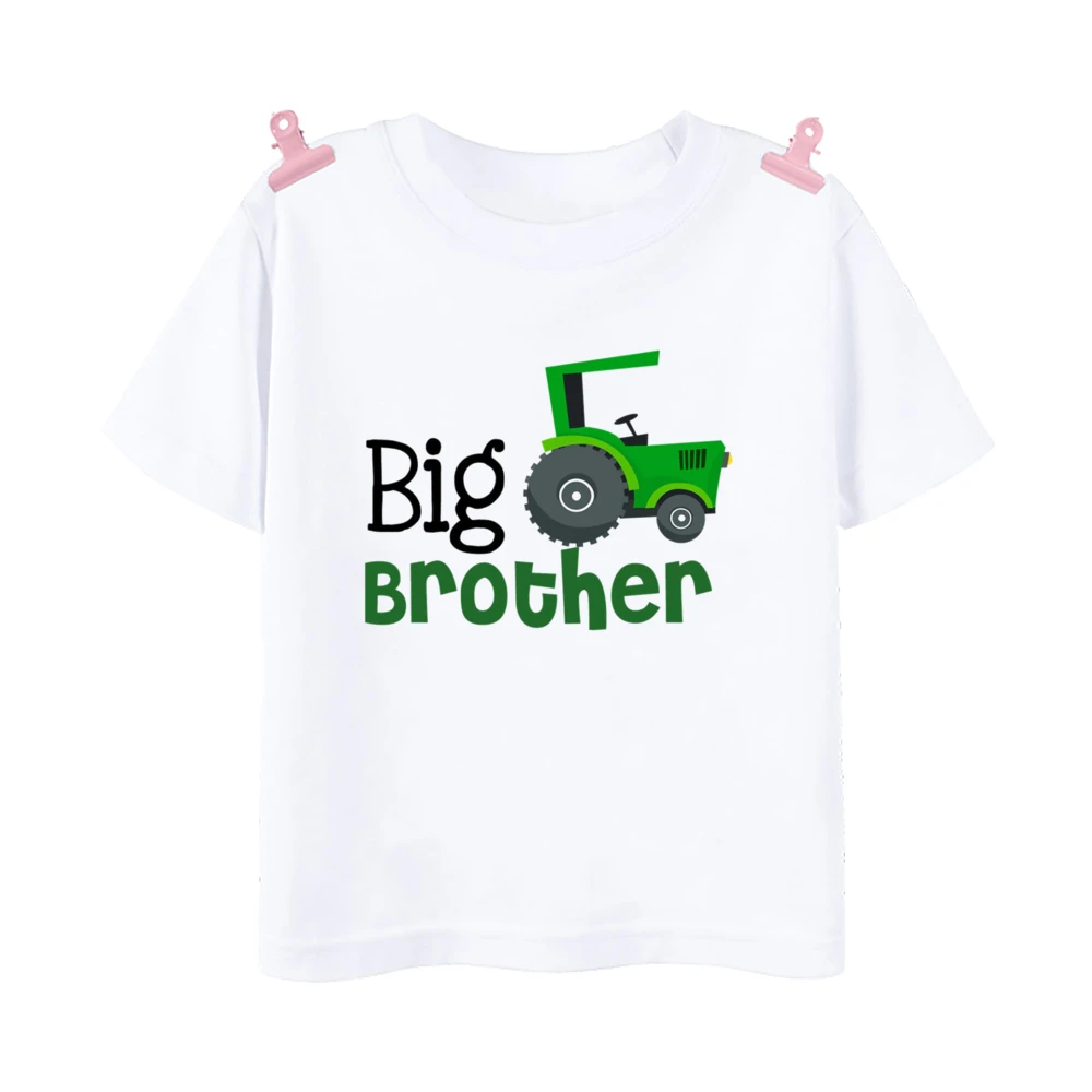 New Baby Gift Big Brother Lil Brother Matching Clothes Siblings Matching T-shirt and Baby Grow Gift for Brother Take Home Outfit