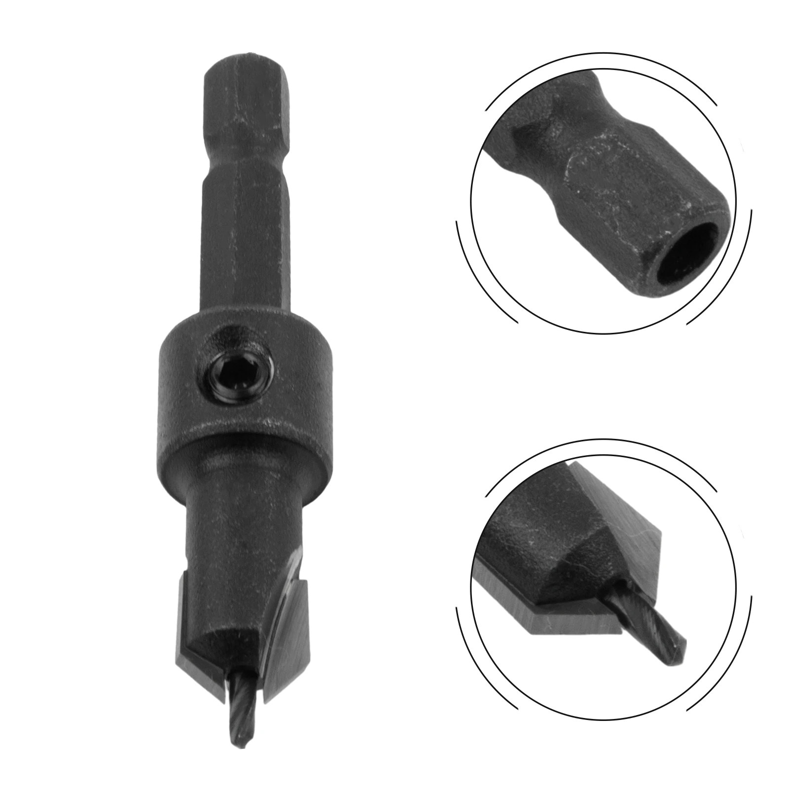 

Countersink Drill Drill Bit Step Drill Bit Woodworking 1pcs 2.5×9mm 2×9mm 3.25×10mm Drill Bit Hex Shank Salad Drill None