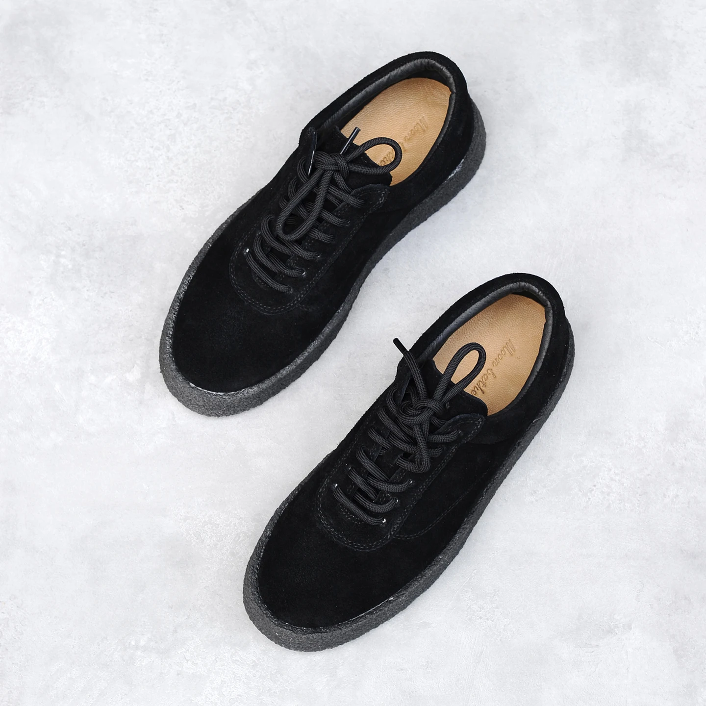 

Men's Low-Top Casual oes Long Velvet Cowhide Suede Comfortable Briti Sle Board oes Birth Rubber Comfortable Faionab...