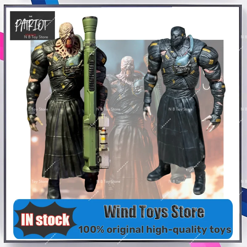 В наличии, доставка в течение 24 часов. Фигурка Patriot Studio PA018 Resident Evil, 6 дюймов, аниме-персонаж Big Boss Nemesis, масштаб 1/12.