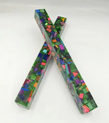 30X300MM Pennämne i harts med pennämne i trä/plast 8 best sales pennblank - №7