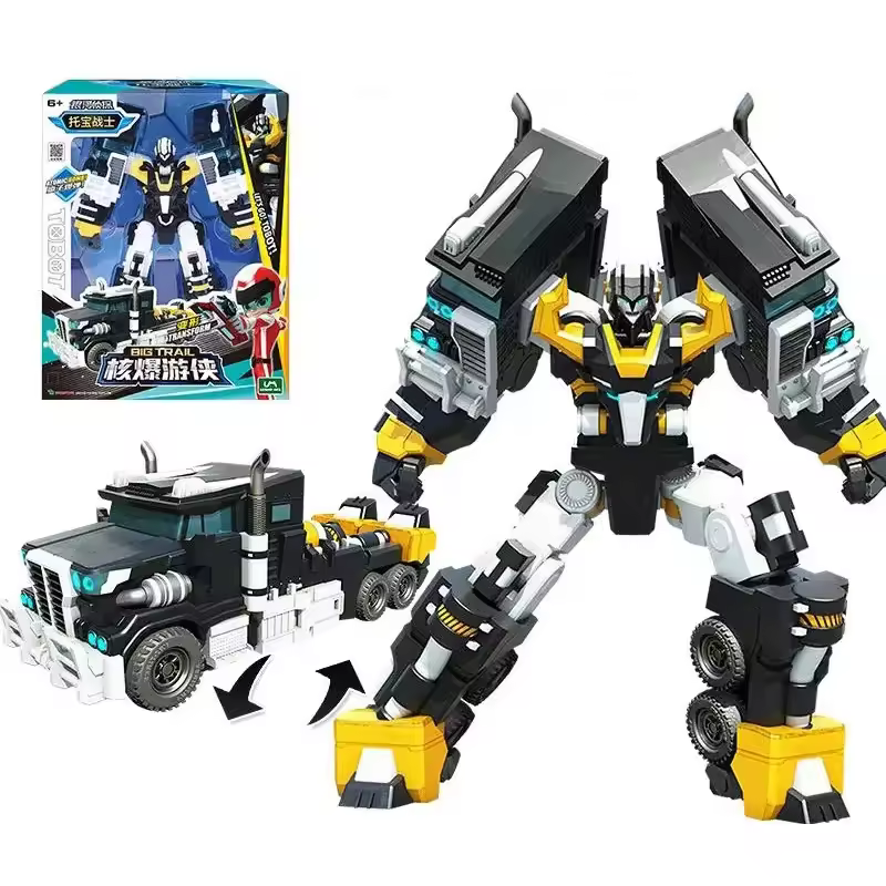 Transformable Car To Robot Toy, Galaxy Detectives Action Figure_Gift