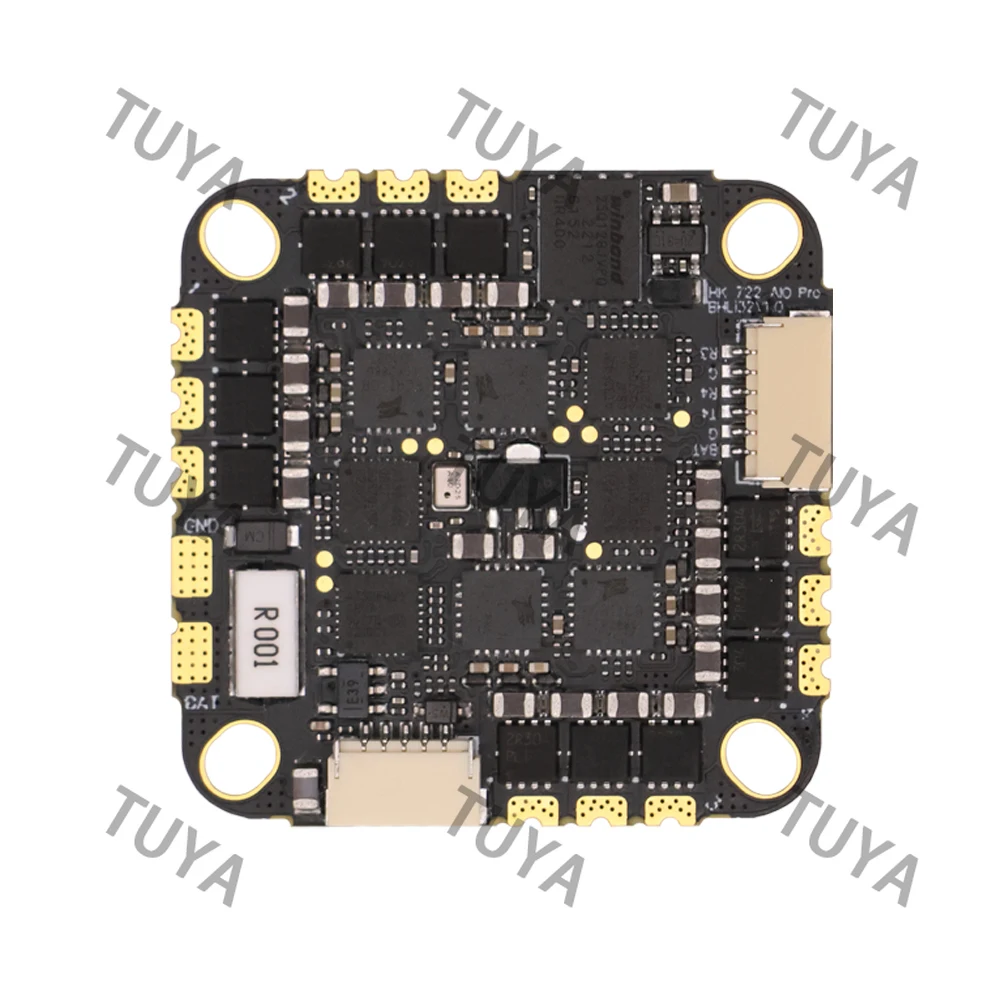 F722 BLHeli_32 AIO Flight Controller Black Box Dual Gyro TVC Telemetry 2S-6S for FPV Freestyle Drone  RC Model DIY
