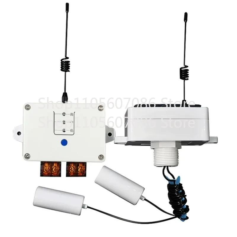 Wireless 220V Electronic Liquid Level Water Level Float Water Controller Household Water Pump Intelligent Switch