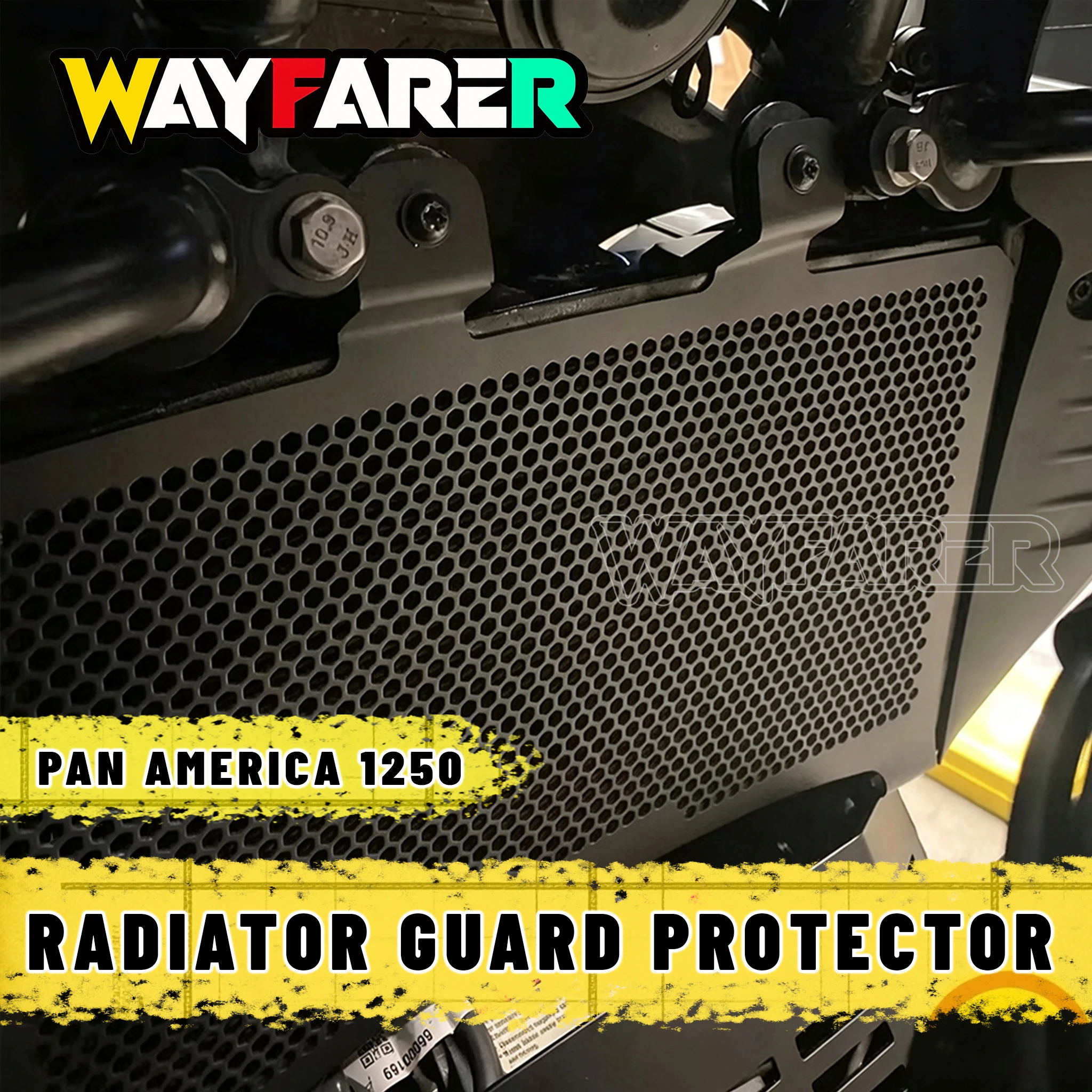 Fit For Pan America 1250 PAN1250 1250S 2021-2026 PAN AMERICA Motorcycle Radiator Guard Grille Cover Protector Net Protection