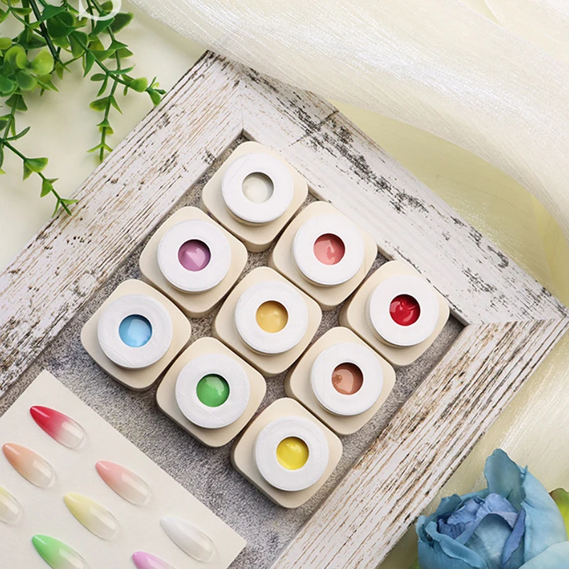 1 Stück Pat Painting Gel Nagellack Farbverlauf Semi Permanent Soak Off UV LED Nail Art Gelpoliermittel Lacke für Nail Art Design