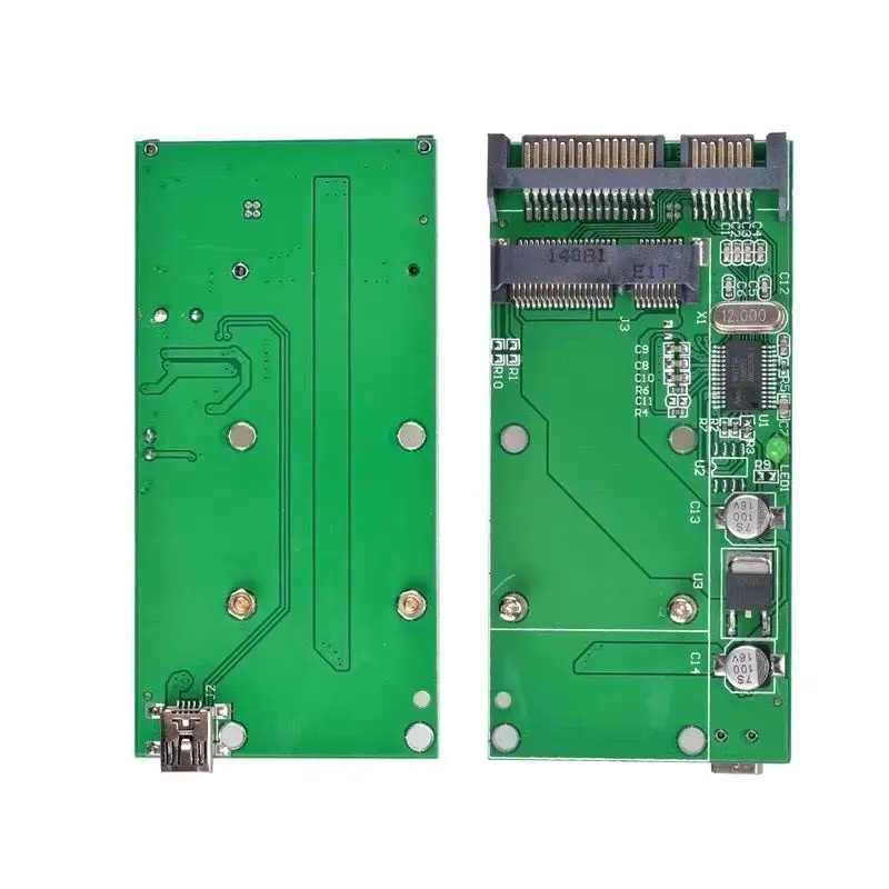 

Прямые продажи карты адаптера MSATA-SATA от производителя, твердотельный накопитель SATA с интерфейсом Mini USB для наружного применения