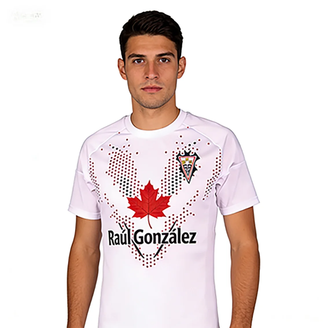 تحية لراول غونزاليز | تي شيرت ديبورتيفو لا كورونيا كريست فينتاج | إصدار محدود من تي شيرت مابل ليف لمحبي كرة القدم #1