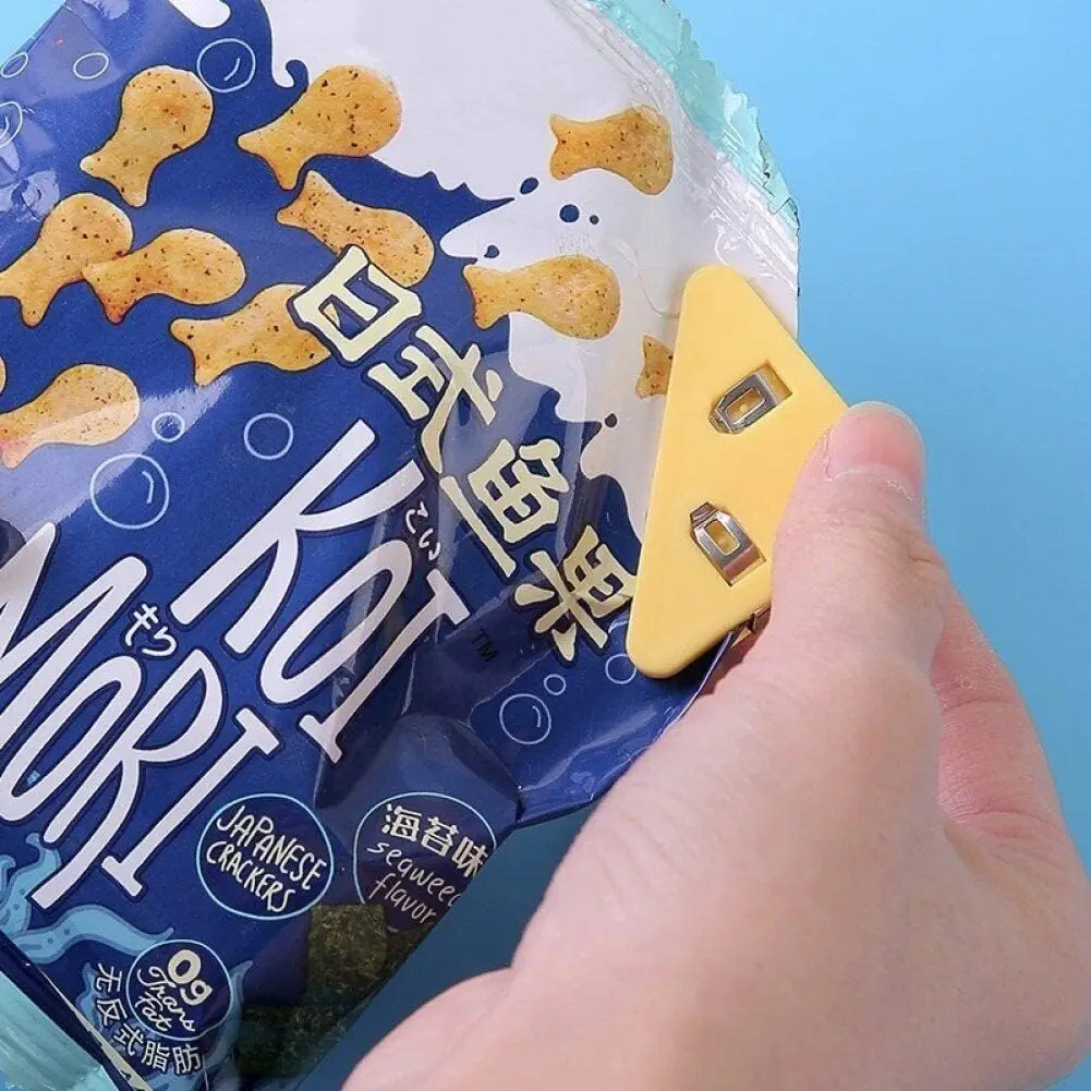 New Triangle Corner Clips, 10 Pcs Paper Clip Cript Clip Multificctional Plastic Binder Clips Page Porte pour Office School Tools