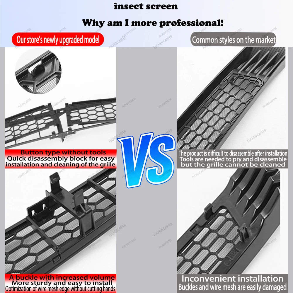 テスラ モデル3 2025年発売 ハイランド インナーベントグリル ロワーバンパー 防虫ネット エアインレット 防塵カバー