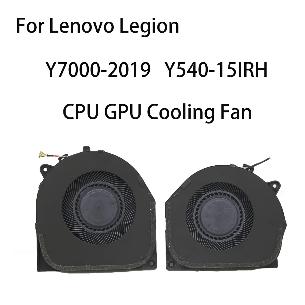 Original CPU GPU Cooling Fan For Lenovo Legion Y7000-2019 Y540-15IRH FRU 5F10S13886