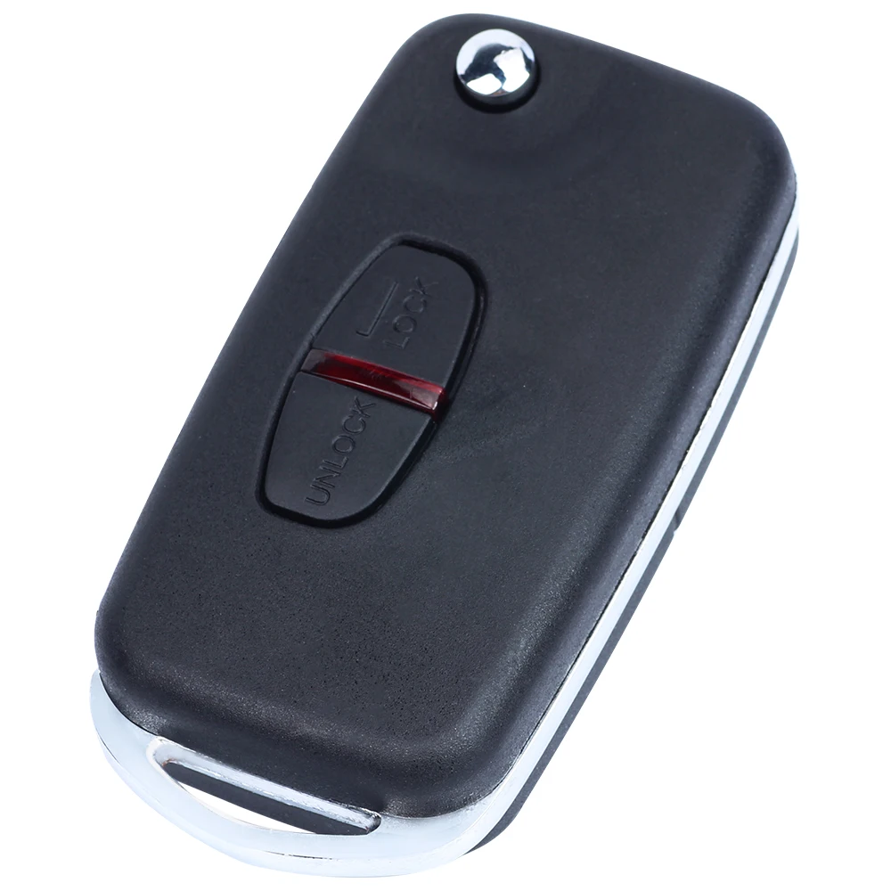 KEYECU Mofiied Flip Remote Key 2 pulsanti 315/433MHz per Mitsubishi Mirage 2012 2013 2014 2015 2016