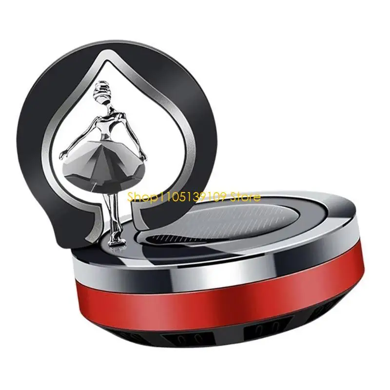 Decorative Dancer Solar Car Air Purifier Sunlight for Improved