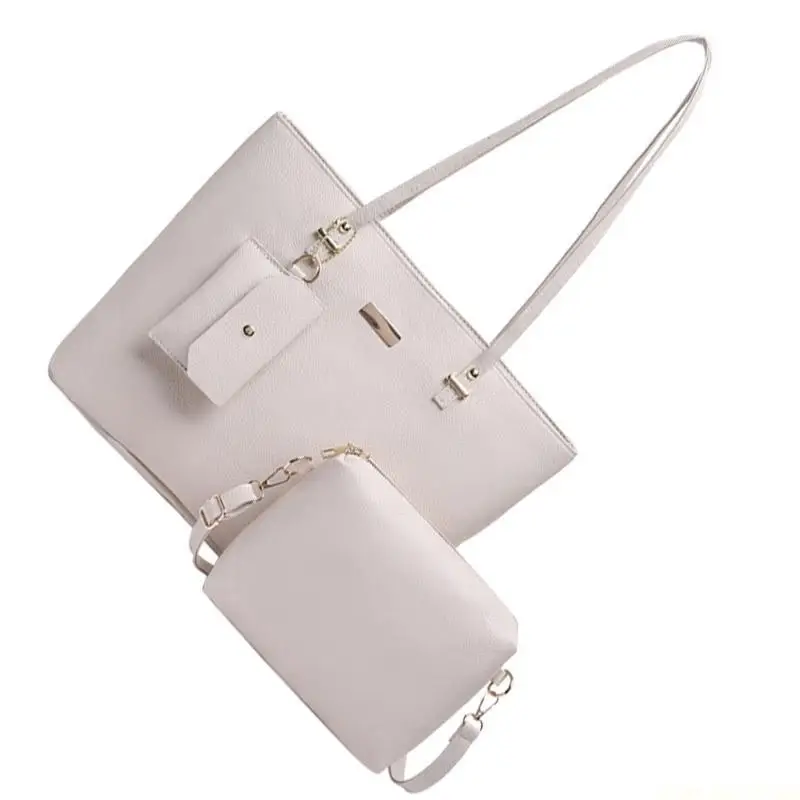 

X90D Женские модные сумки Набор из 3 предметов с просторной сумкой на ремне из искусственной кожи