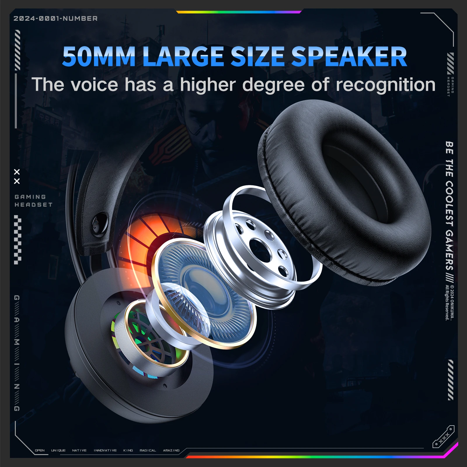 جديد السلكية سماعة الألعاب ONIKUMA X88 3.5 مللي متر جاك المحيطي ستيريو سماعات الألعاب مع هيئة التصنيع العسكري لينة الذاكرة غطاء للأذنين للكمبيوتر المحمول