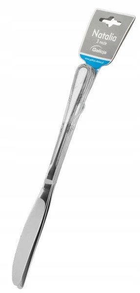 سكين طاولة فضي طبيعي ، سكين عشاء ، 3 1.3