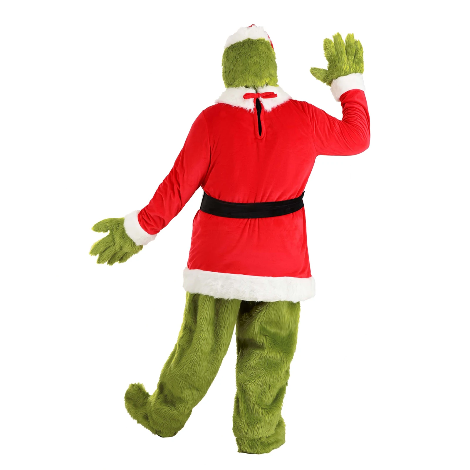 4 Teile/satz Weihnachten Outfit Tops Hosen Hut Handschuhe Schuhe Abdeckung Monster Cosplay Kostüm Familie Passenden Outfit für Fotoshooting 2024