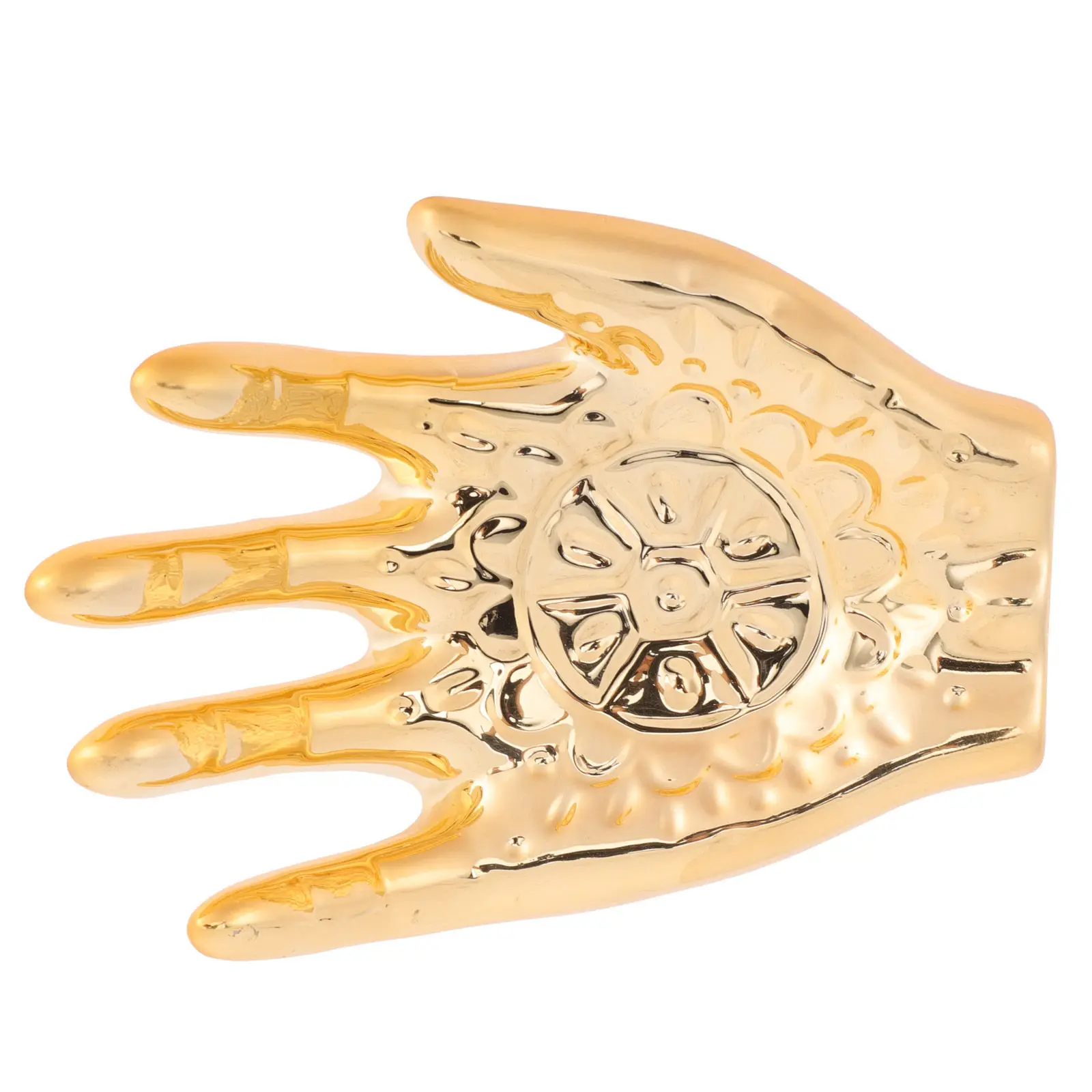 

Palm Design Jewelry Display Rack Ceramic Trinket Dish Hand Shaped Holder for Rings Bracelets Necklaces Desktop Organizer