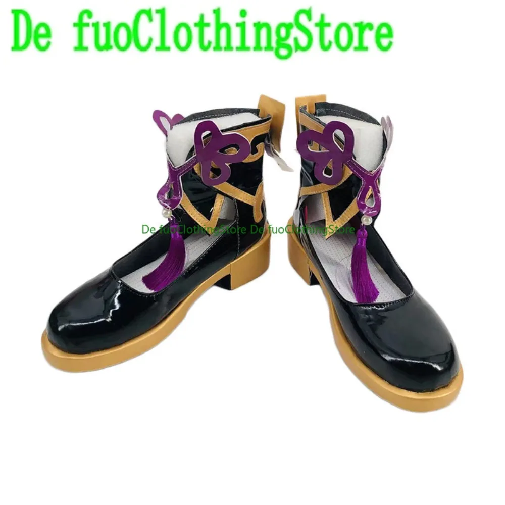 

DefuoClothing Honkai Star Rail Fu Xuan Cosplay Shoes Anime Game Role-playing Shoes And Boots Halloween Party