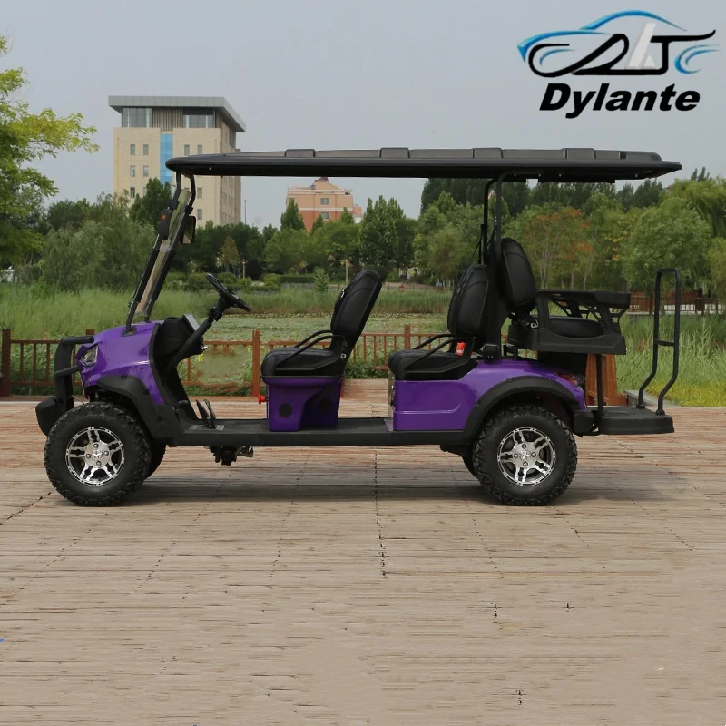 Adult 4-Seater 6-Seater Scooter High Comfort Electric Golf Cart Low Operating Cost Small High Speed Mini Off-Road Golf cart