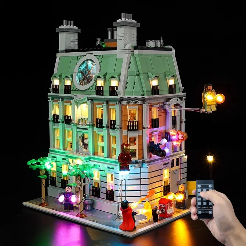 

No Model LED Lighting Set Suitable for LEGO Sanctum Sanctorum 76218 (Not include Building Blocks)