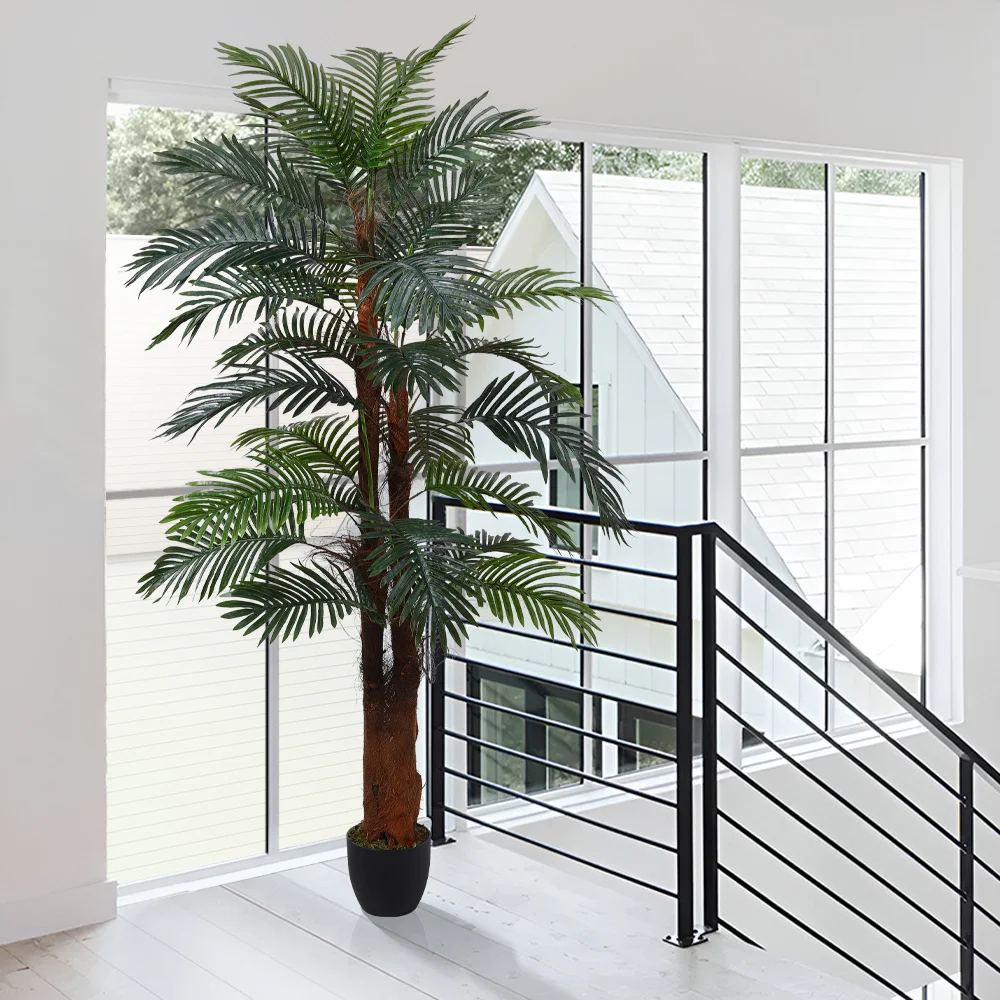 Artificial Cycas Palm Decorative Plant in Planter