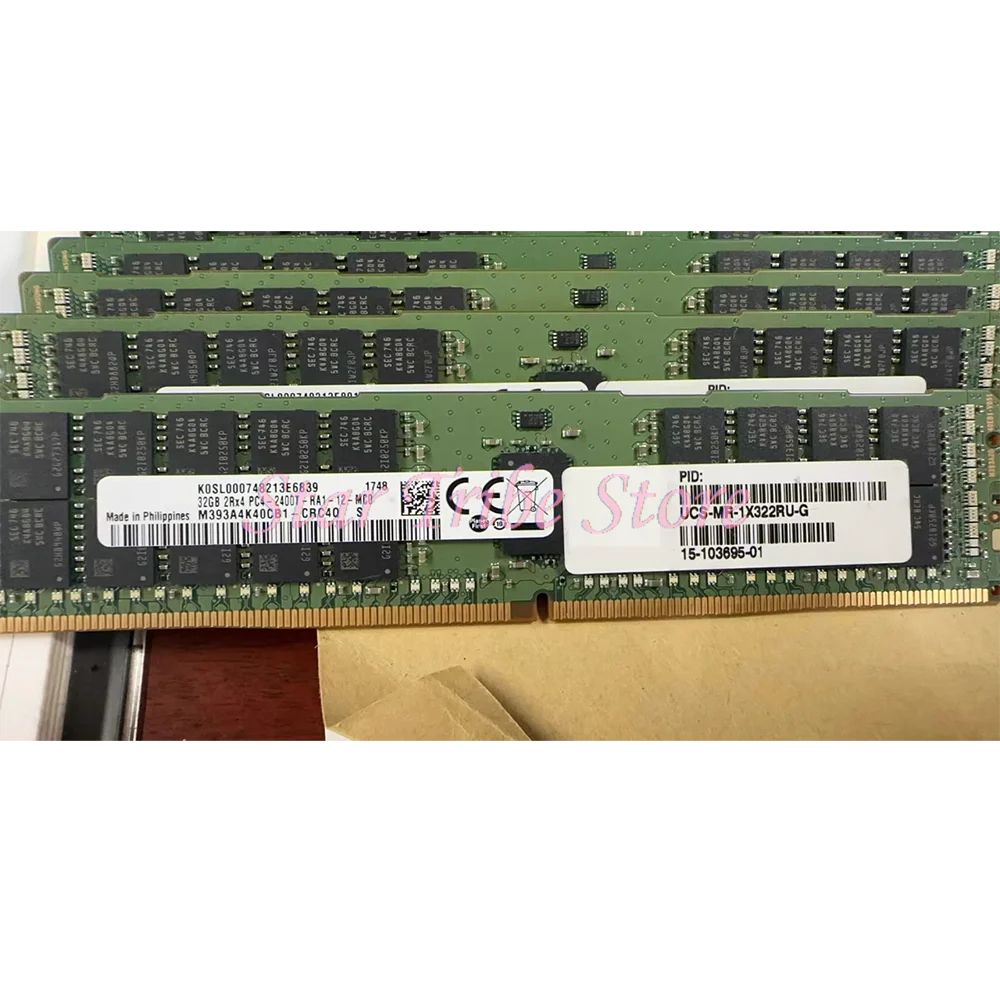 

1Pcs UCS-MR-1X322RU-G For Cisco UCS C200 C220 C240 M4 Memory 32G 32GB DDR4 2400MHz 2400T ECC RAM 1Pcs