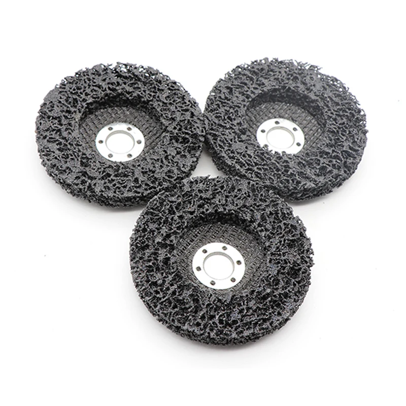 3pcs 4/4.5/5inch Strip Discs Stripping Wheel For Angle Grinder Paint And Rust Stripper Clean And Remove Paint, Rust Welds