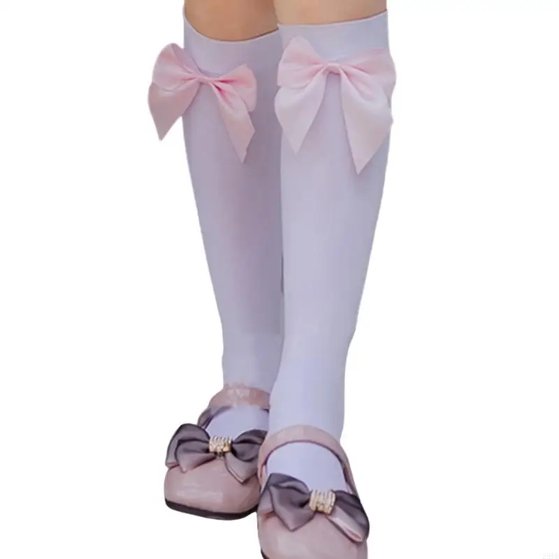 2025 NOWOŚĆ SWEET BOWS CALF SCOCKS SKPARS DESPABLE SHEER SIORL STOCKIS DLA GIRLE