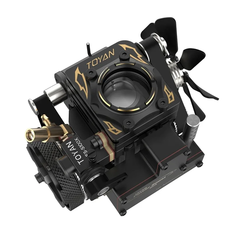 TAO  Four-stroke Methanol Engine Model Motor Visible Internal Combustion Engine Mini Rc Automodel Motor Kit