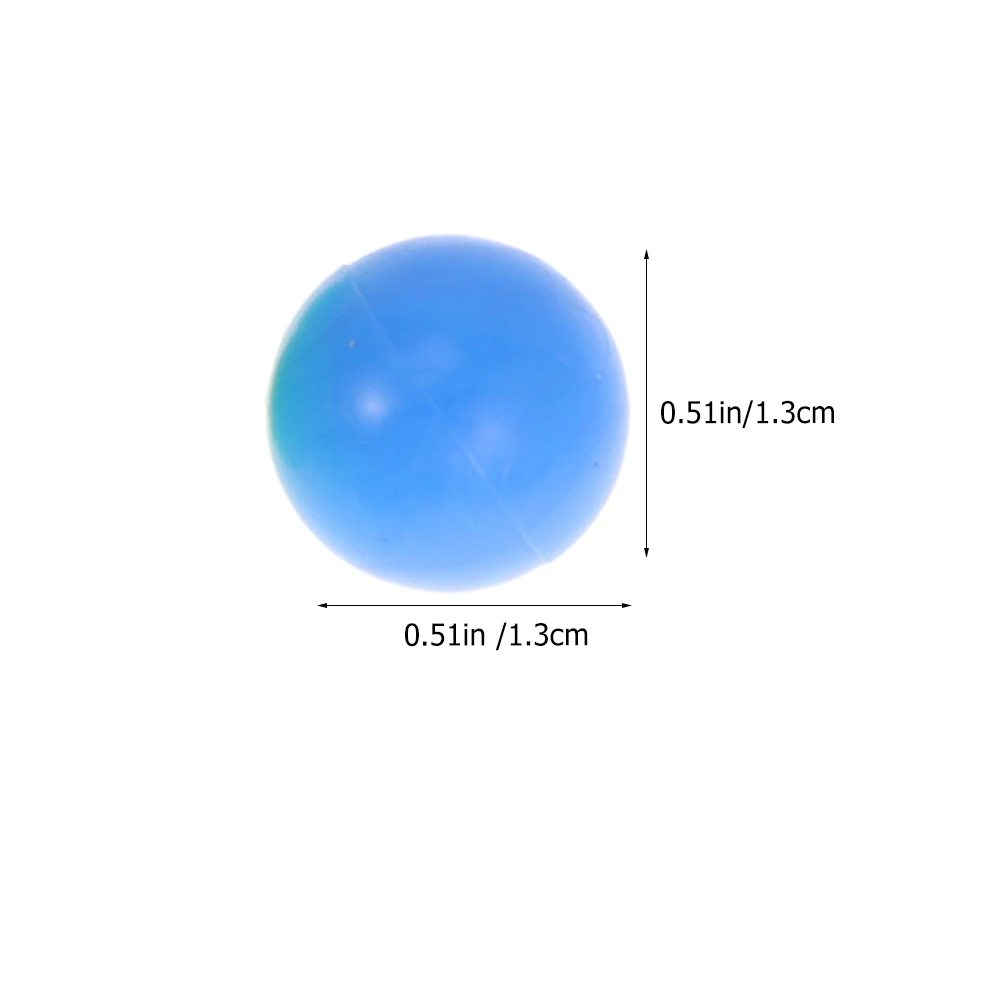 96pcs Colorful Marbles Plastic Round Beads for Board Game Replacement Balls DIY Craft Hippo Game Educational Toy