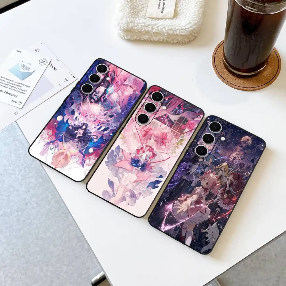 Puella Magi Madoka Magica Anime Phone Case For Samsung S 24 Fe 25 Ultra Plus 20 Lite 21 30 22 23 24 22 Ultra 5G Fundas