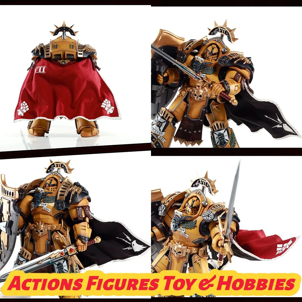 

【Only Clothes】Joytoy 1/18 Scale Imperial Fists Terminator Consul Cloak Model for 14.2cm Action Figure Model Toy